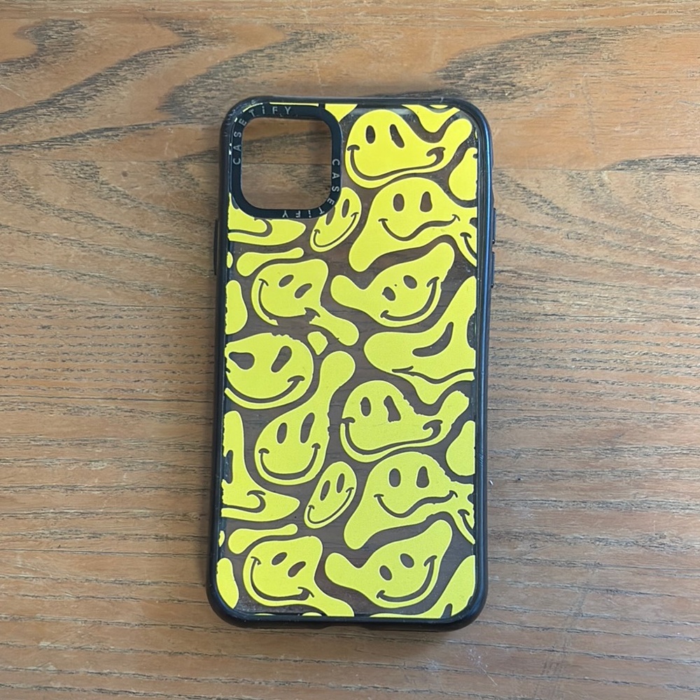 Casetify Yellow Smiley Face Phone Case